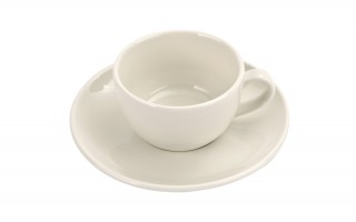 Filiżanka porcelanowa 250 ml + spodek Milena