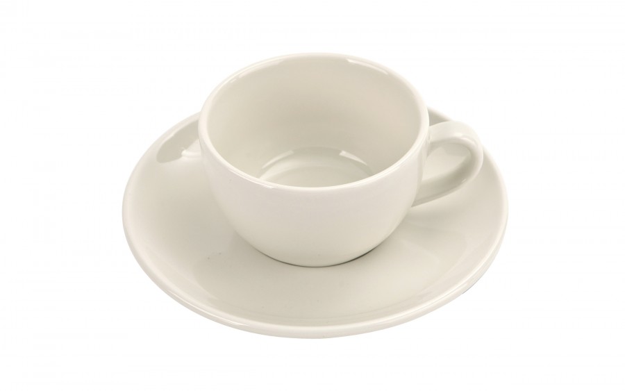 Filiżanka porcelanowa 250 ml + spodek Milena