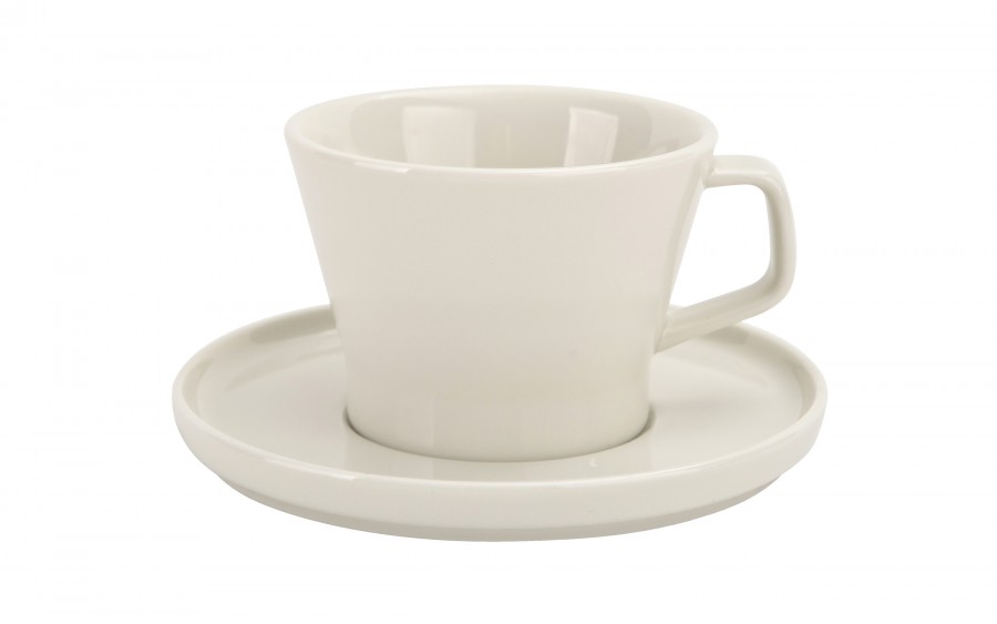 Filiżanka porcelanowa 225 ml + spodek Plano