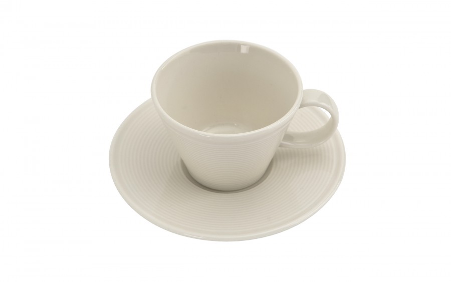 Filiżanka do espresso 90 ml + spodek Alumilite