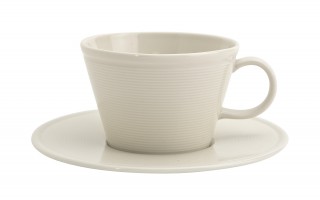 Filiżanka porcelanowa 225 ml + spodek Alumilite