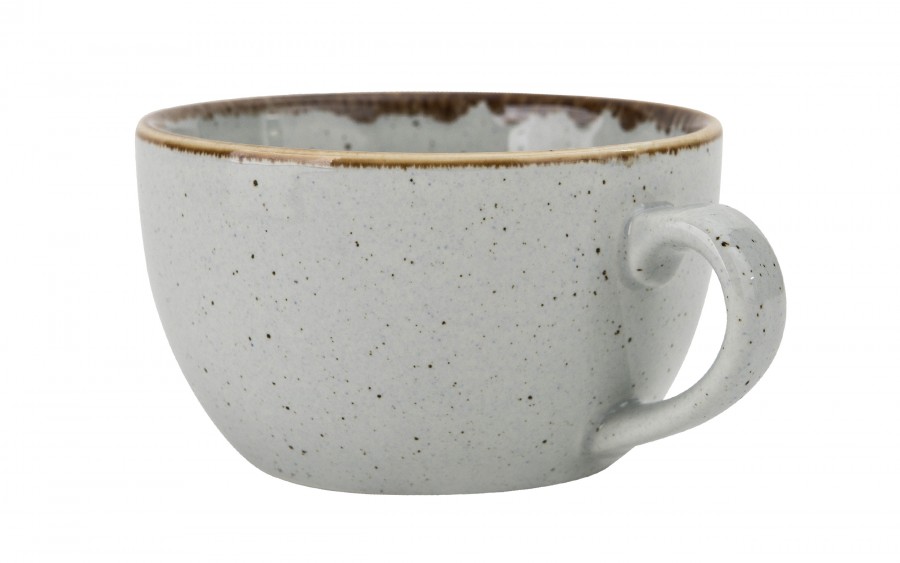 Filiżanka porcelanowa 250 ml + spodek Seasons Grey