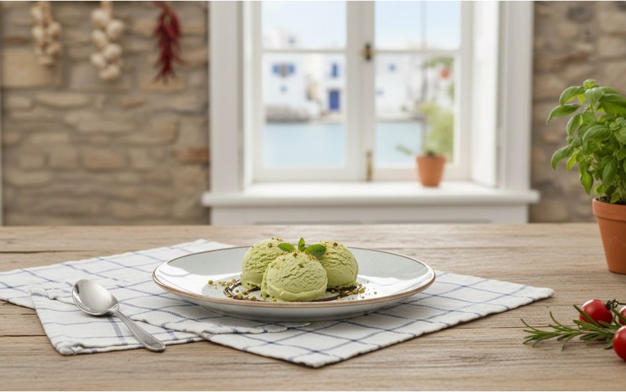 Talerz płytki deserowy 20 cm Seasons Grey