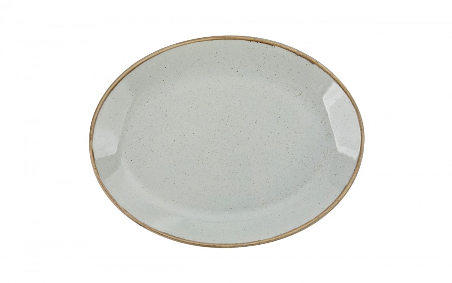 Półmisek owalny 31x24 cm Seasons Grey