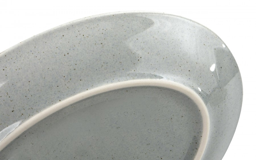 Półmisek owalny 31x24 cm Seasons Grey