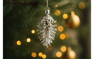 Ozdoba świąteczna Szyszka 13cm