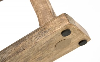 Figurka świąteczna drewniana Renifer 40 cm