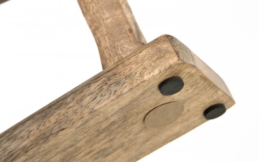 Figurka świąteczna drewniana Renifer 40 cm