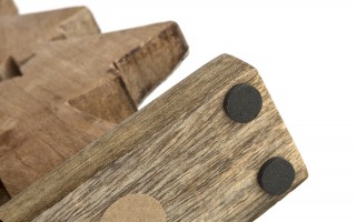 Figurka świąteczna drewniana Choinka 40 cm duża