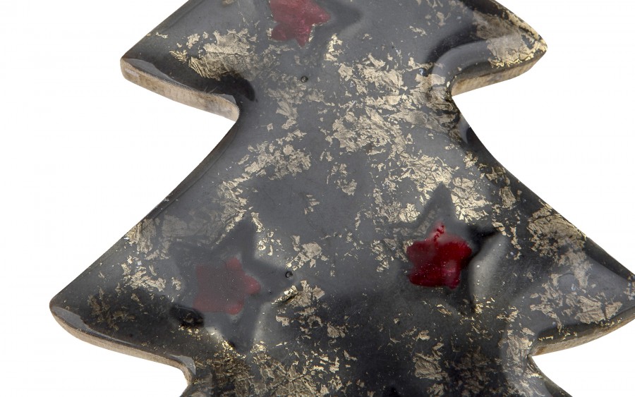 Zawieszka świąteczna z drewna Choinka 15 cm