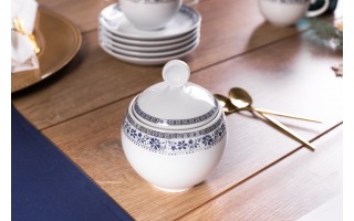 Serwis Kawowy 12 osób 15 El. Kobalt WA-160