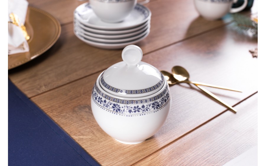 Serwis Kawowy 12 osób 15 El. Kobalt WA-160