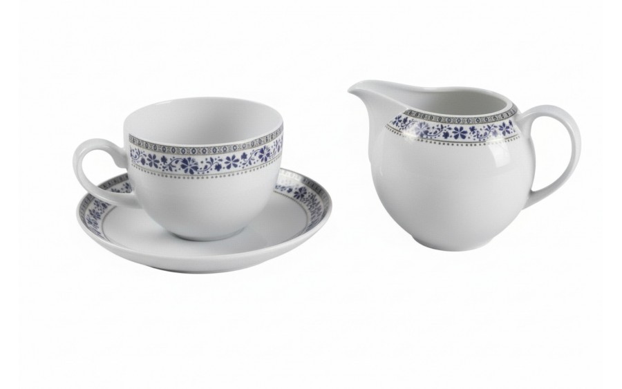 Serwis Kawowy 12 osób 15 El. Kobalt WA-160