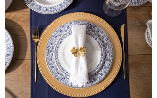 Serwis Obiadowy Dla 12 Osób 42 El. Kobalt WA-160