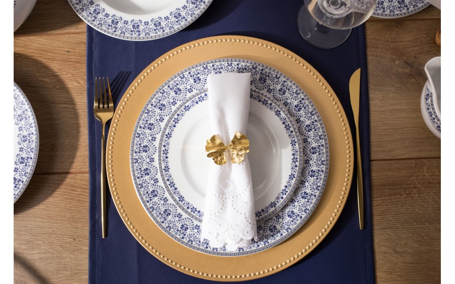 Serwis Obiadowy Dla 12 Osób 42 El. Kobalt WA-160