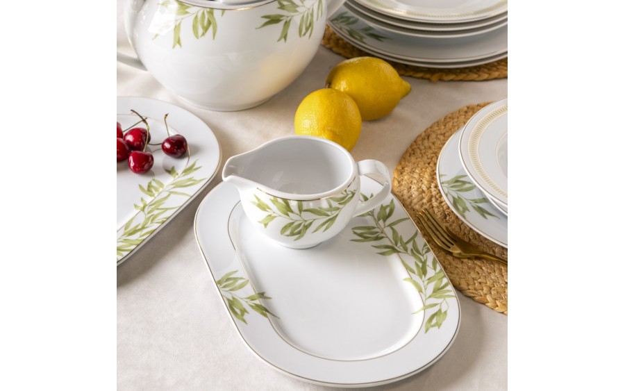 Serwis Obiadowy Dla 12 Osób 42 El. Oliwka WA-166