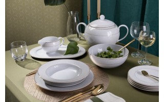 Serwis Obiadowy Dla 12 Osób 42 El. Zoja WA-161