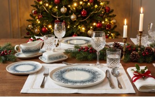 Talerz płytki obiadowy 27 cm Luna