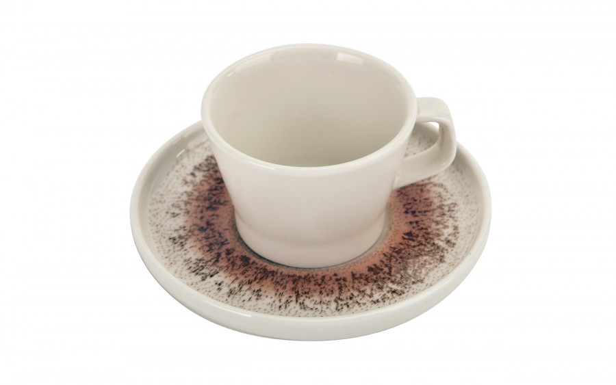 Filiżanka porcelanowa do espresso 80 ml + spodek Sol