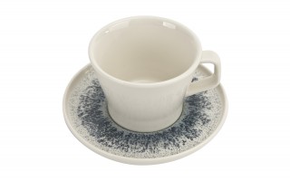 Filiżanka porcelanowa 225 ml + spodek Luna