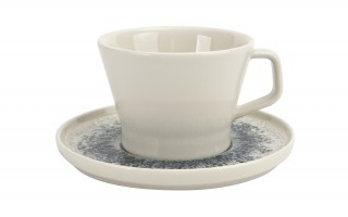 Filiżanka porcelanowa 225 ml + spodek Luna