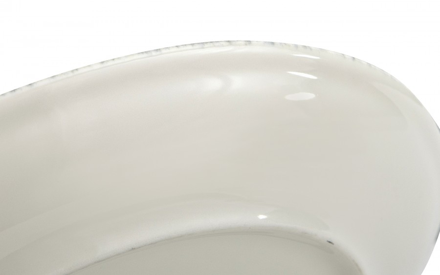 Talerz płytki obiadowy 27 cm Iris Blue