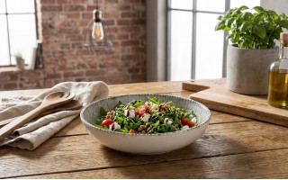 Salaterka 17 cm Iris Blue