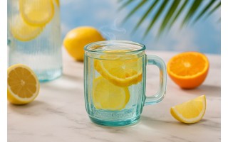 Kubek szklany 400 ml Tazon Rayas