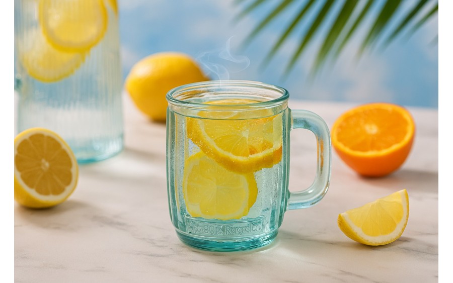 Kubek szklany 400 ml Tazon Rayas