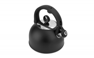 Czajnik tradycyjny z gwizdkiem 2,8 L Nero czarny