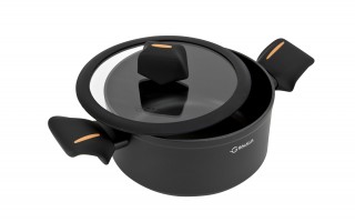 Garnek z pokrywką 3,3 L Nero 20 cm