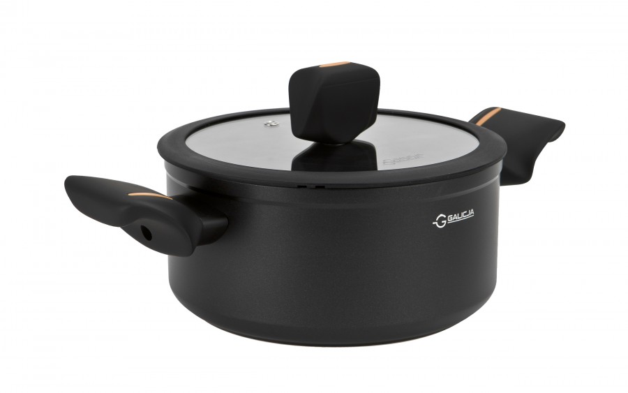 Garnek z pokrywką 3,3 L Nero 20 cm