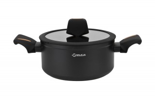 Garnek z pokrywką 3,3 L Nero 20 cm