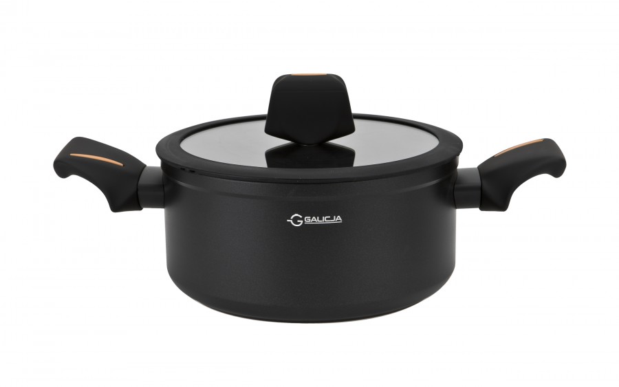 Garnek z pokrywką 3,3 L Nero 20 cm