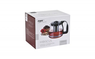 Dzbanek z zaparzaczem 1250 ml Hibiskus 91482