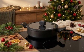 Patelnia głęboka 28 cm Nero