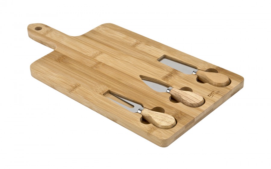 Bambusowy zestaw do serów Ravi 91879