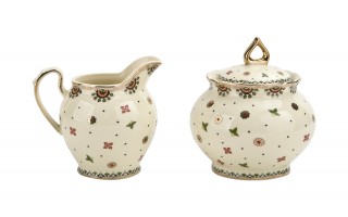 Komplet mlecznik + cukierniczka Casablanca