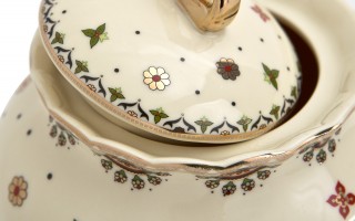 Komplet mlecznik + cukierniczka Casablanca