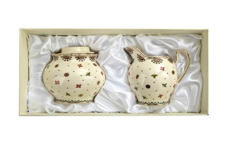 Komplet mlecznik + cukierniczka Casablanca