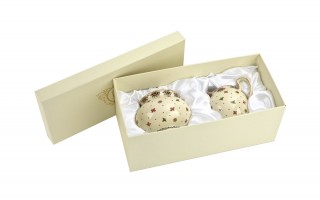 Komplet mlecznik + cukierniczka Casablanca