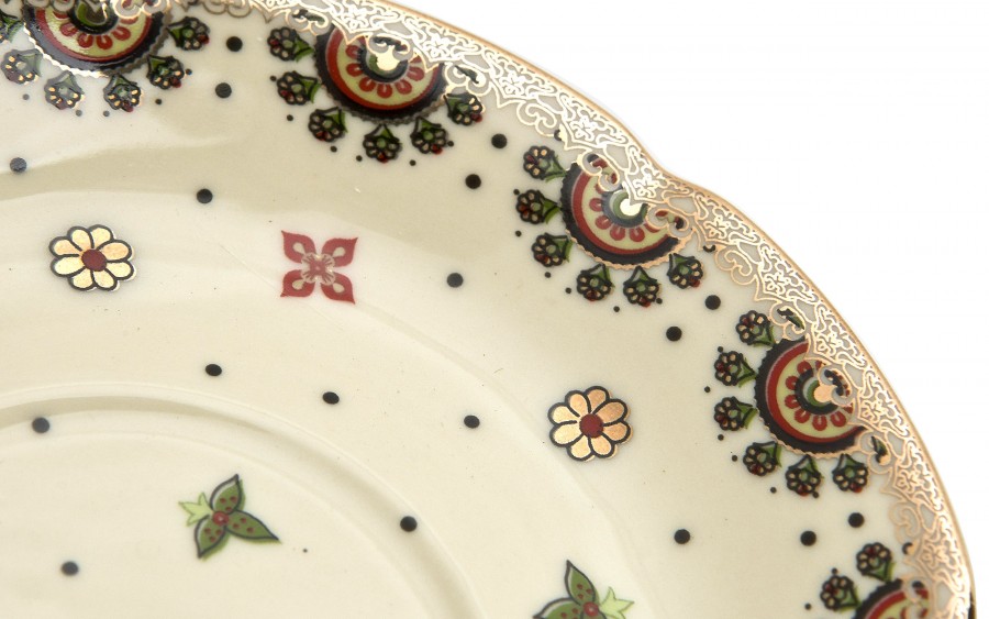 Komplet 2 filiżanek do espresso 150 ml + spodki Casablanca