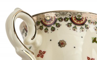 Komplet 2 filiżanek do espresso 150 ml + spodki Casablanca