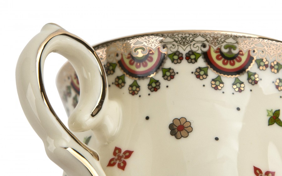 Komplet 2 filiżanek do espresso 150 ml + spodki Casablanca