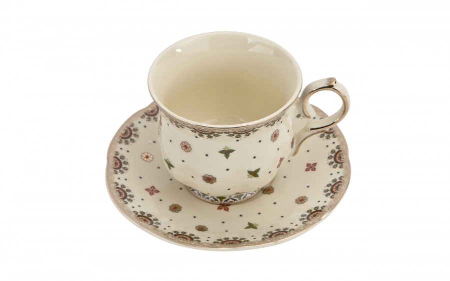 Komplet 2 filiżanek 260 ml + spodki Casablanca