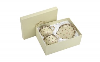 Komplet 2 filiżanek 260 ml + spodki Casablanca