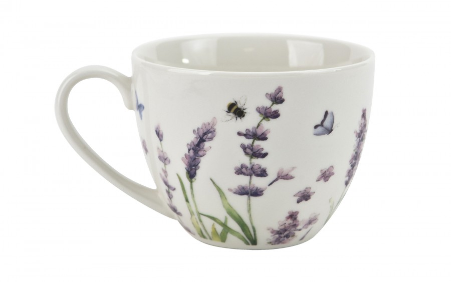 Komplet 2 filiżanek 270 ml + spodki Classic Lavender