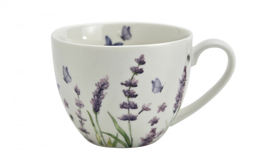 Komplet 2 filiżanek 270 ml + spodki Classic Lavender