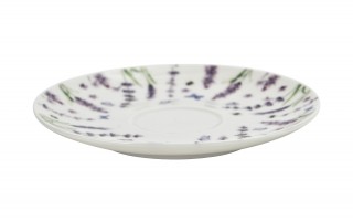 Komplet 2 filiżanek do espresso 110 ml + spodki Classic Lavender