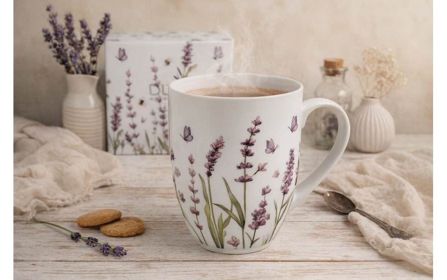Duży kubek XXL 1000 ml Classic Lavender
